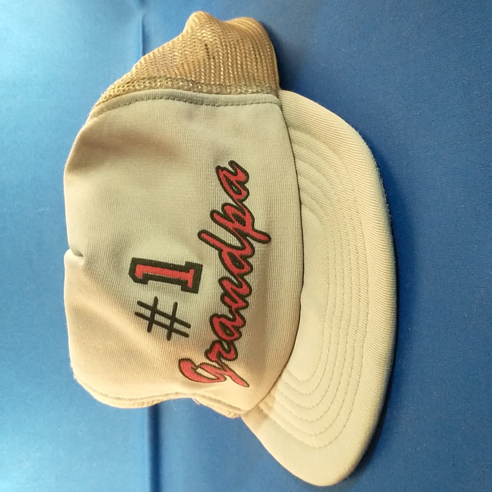#1 Grandpa Cap